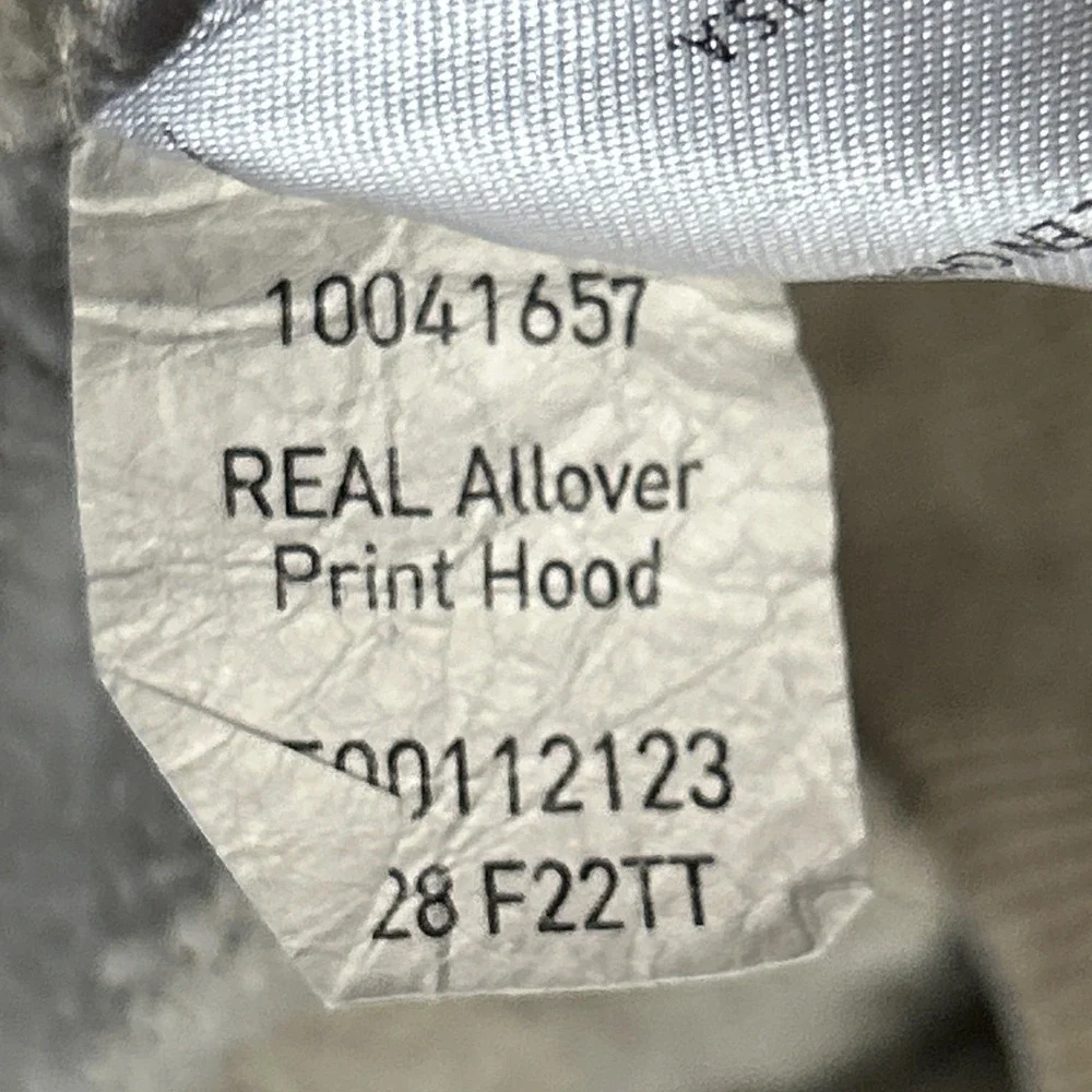 Ariat REAL AOP Sweatshirt Hoodie Womens All Over Print Wild Buffalo Wolf Small‎
